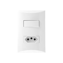 Interruptor Brava Iriel 1S+Tom 2P+T 10A 559611