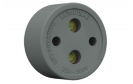 Tomada Nylon 2x20 Lumibras