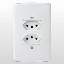Tomada Duale Iriel Dupla 2P+T 10A 1685