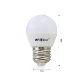 Lampada Superled S30 Bolinha 4w Biv 2700k Clara Ourolux
